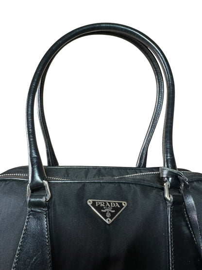 Prada borsa in nylon e pelle — foto 2