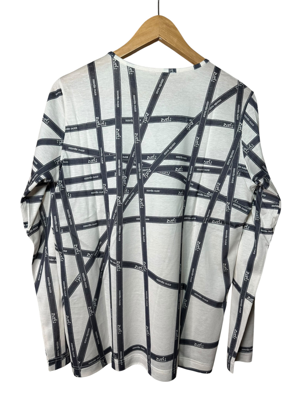 Hermès t-shirt vintage a maniche lunghe — foto 15