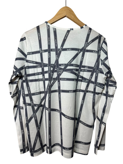 Hermès t-shirt vintage a maniche lunghe (M)
