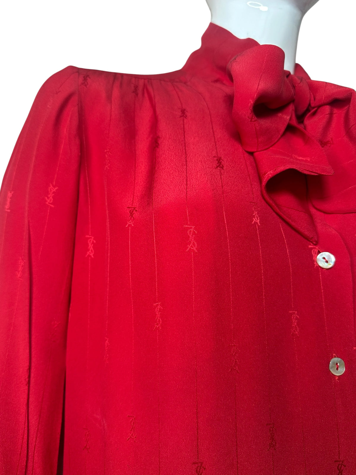 Yves Saint Laurent camicia vintage in seta — foto 2