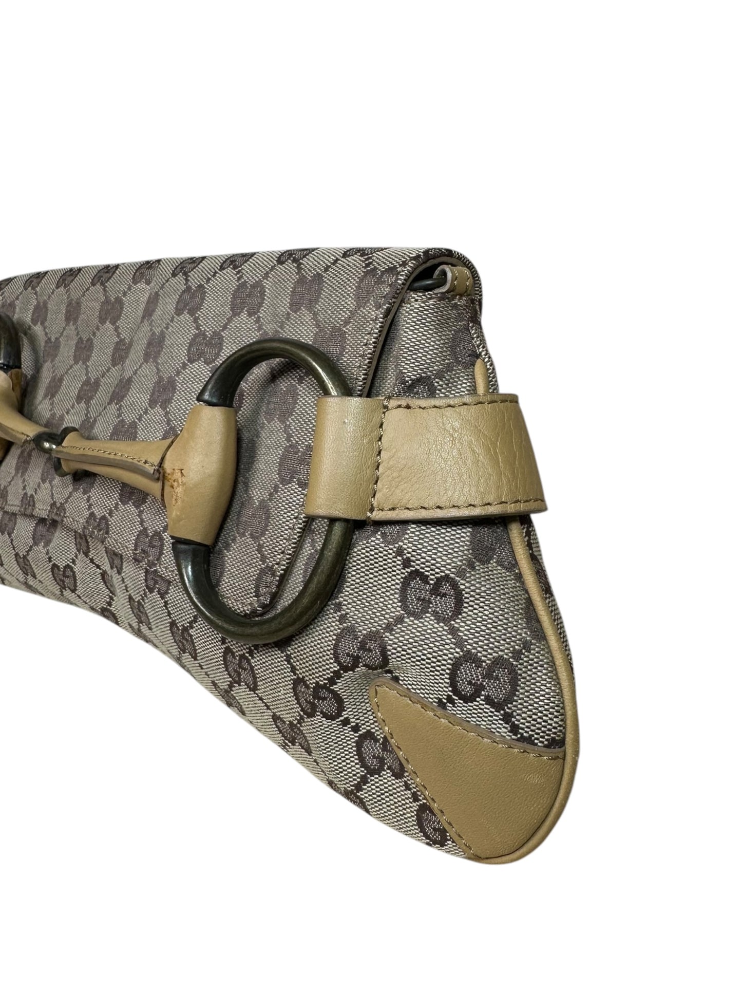 Gucci borsa Horsebit vintage GG