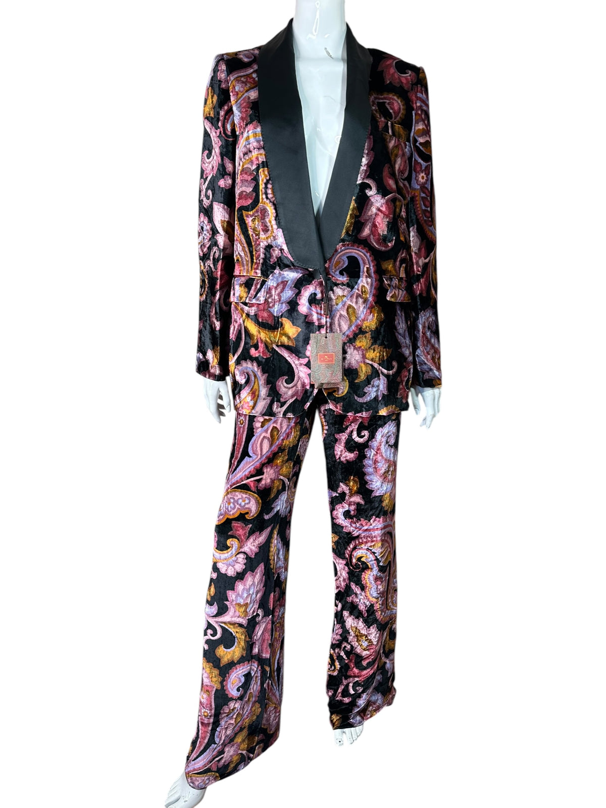 Etro completo in velluto (46-48)