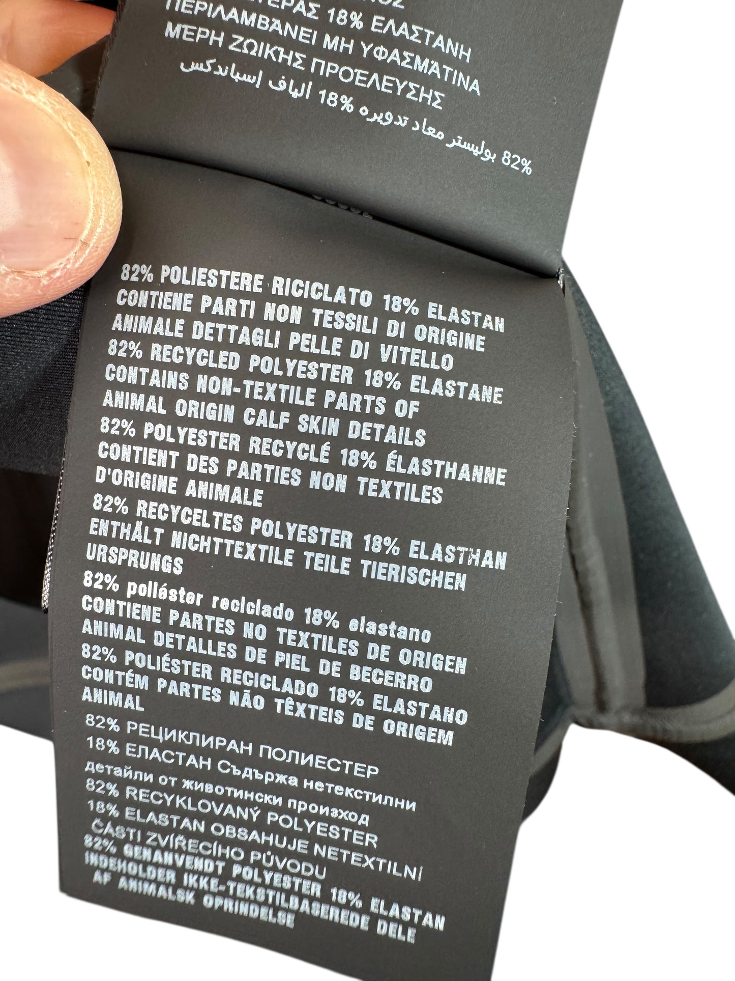 Felpa con zip Prada – tg XXL