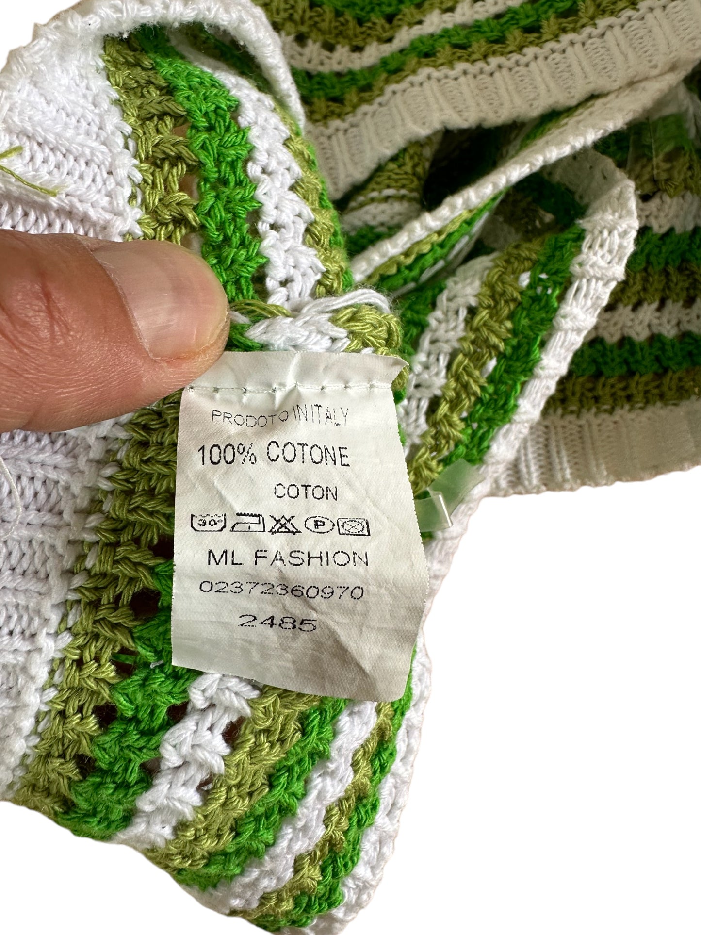 Top vintage in crochet (S)