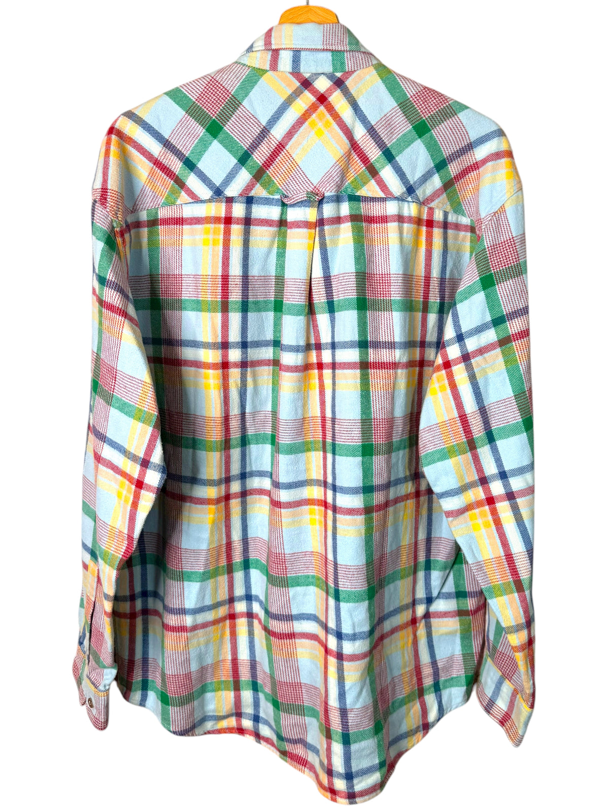 Camicia Marlboro Classics a quadri multicolor western vintage Taglia L — foto 2