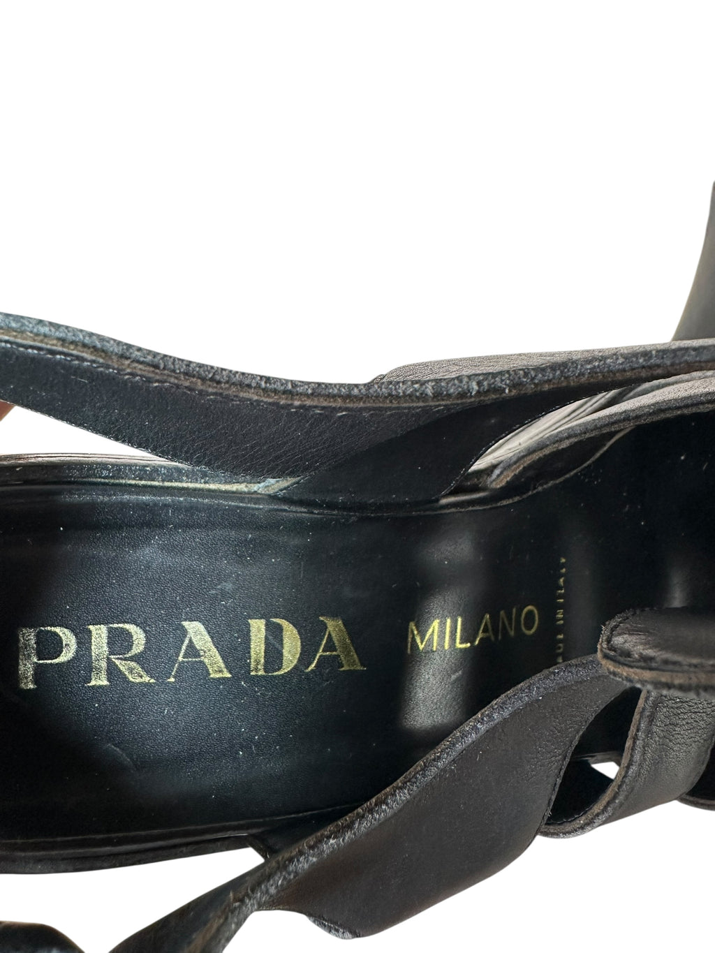Prada sandali vintage in pelle — foto 11