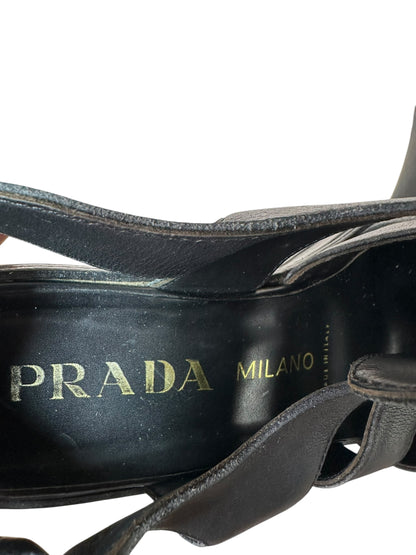 Prada sandali vintage in pelle (40)
