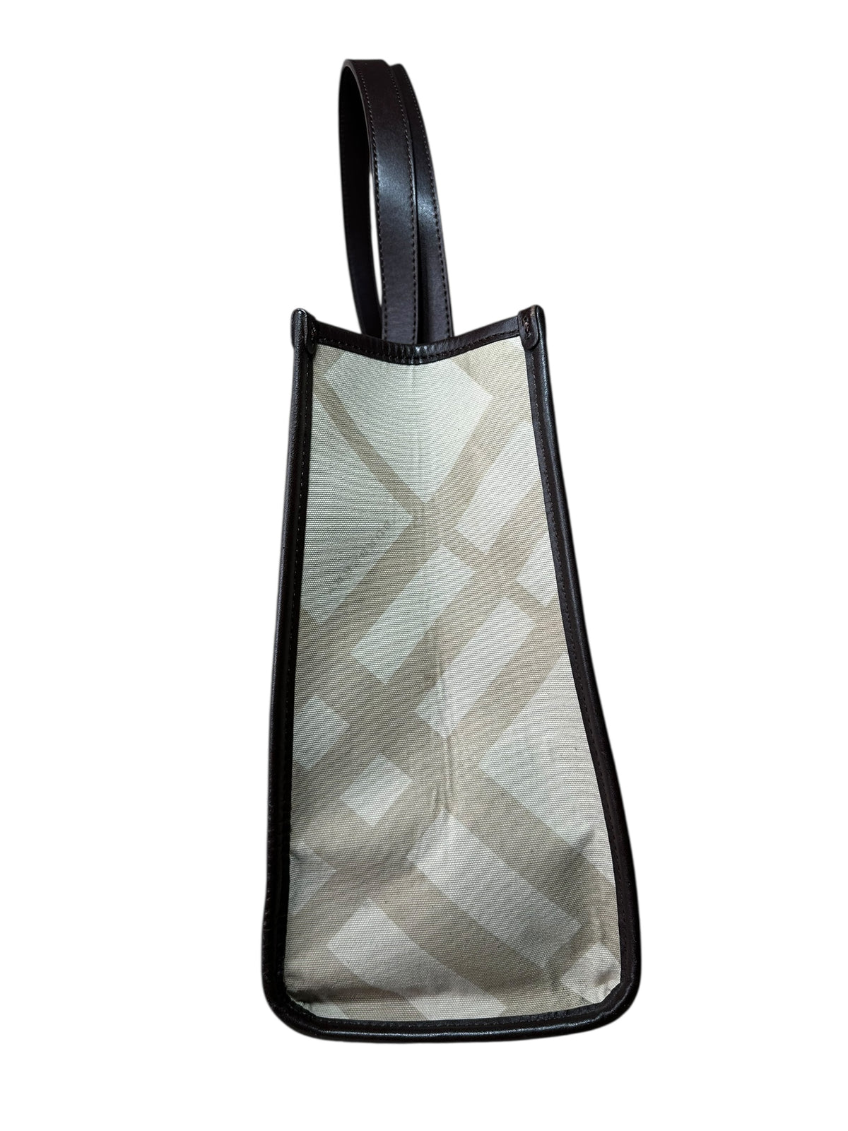 Burberry borsa vintage in tela e pelle — foto 12