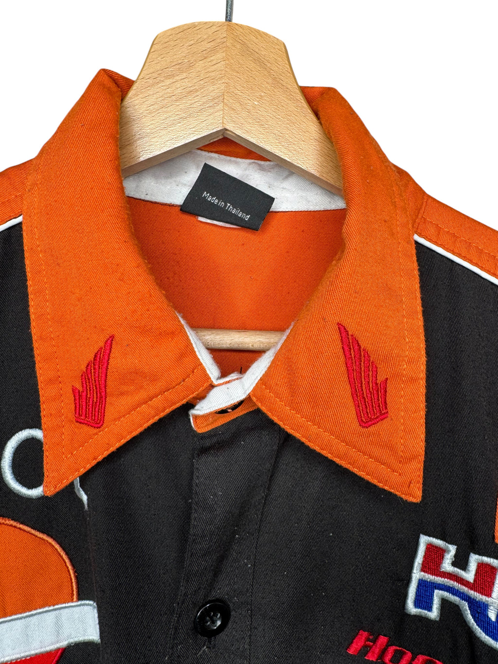 Honda Racing Repsol HRC camicia racing vintage ricamata XL
