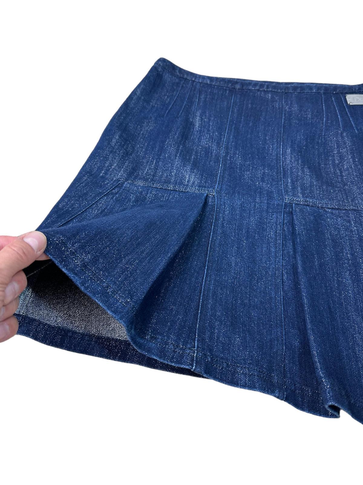 Christian Dior gonna in denim vintage — foto 8