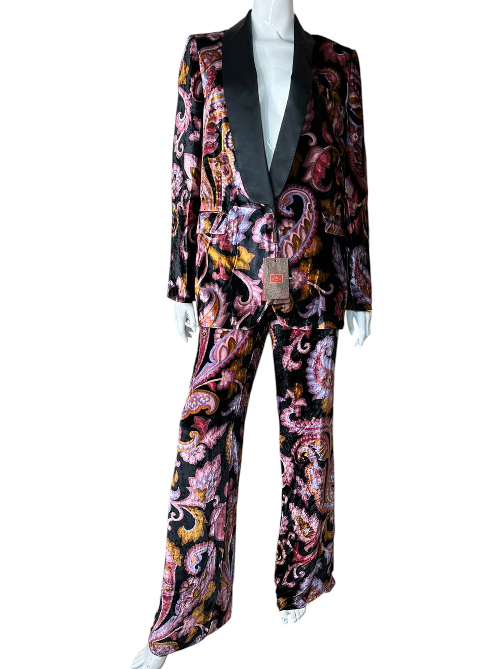 Etro completo in velluto (46-48)