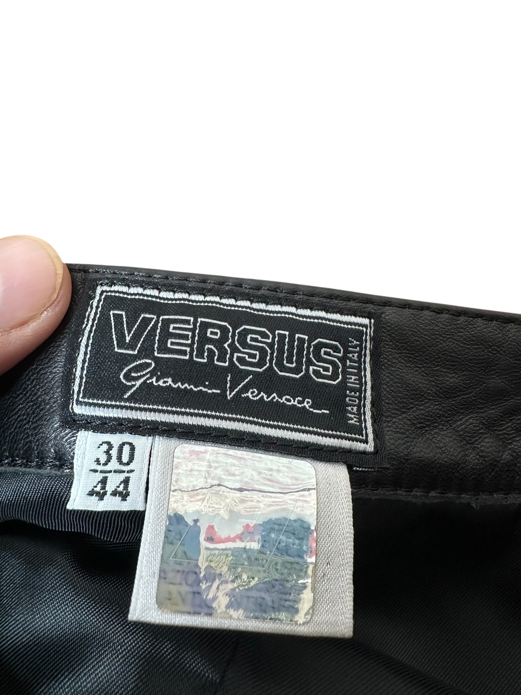 Versus Gianni Versace gonna in pelle — foto 7