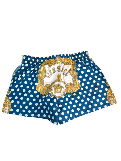 Costume da bagno uomo VERSACE stampa logo pois Medusa Tg 3