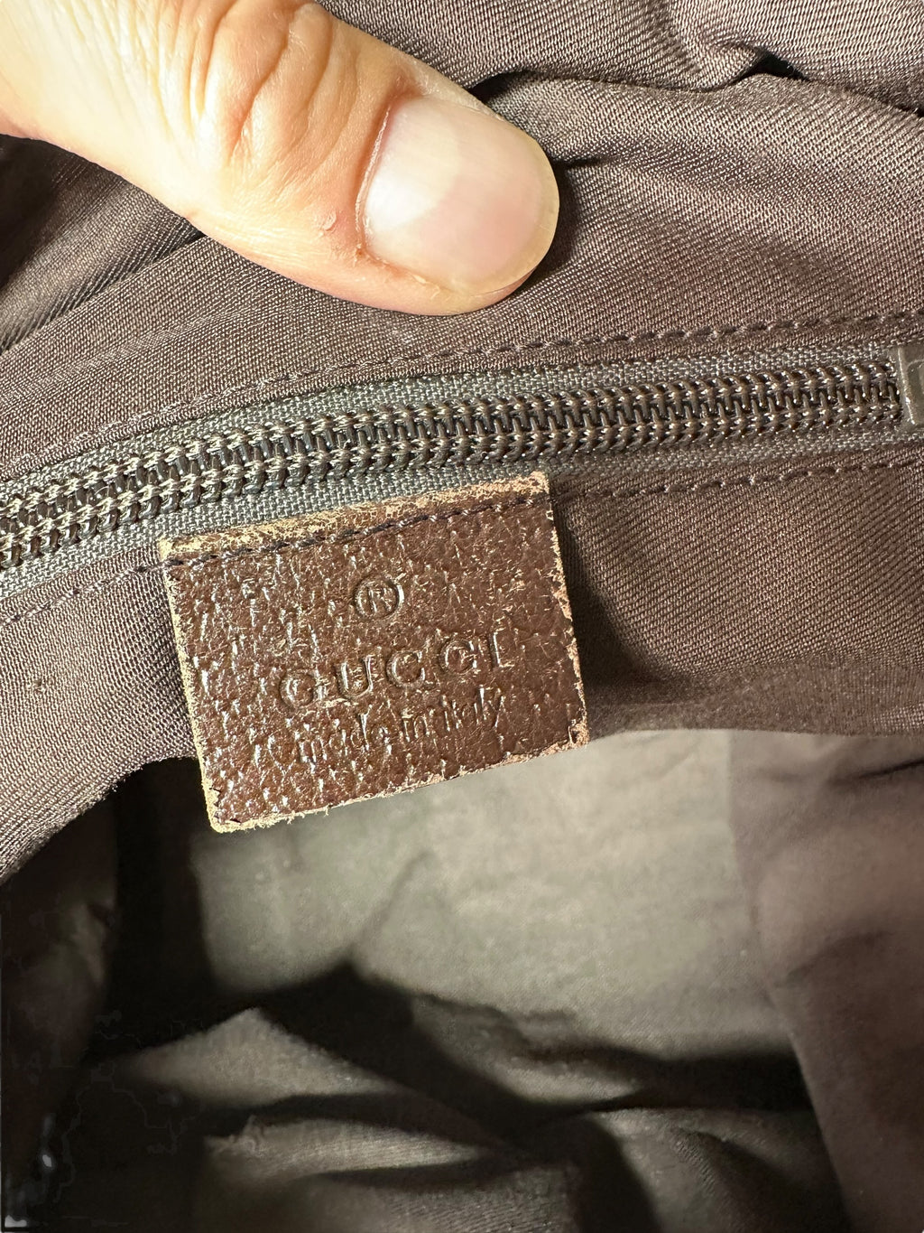 Gucci borsa vintage in tela — foto 16