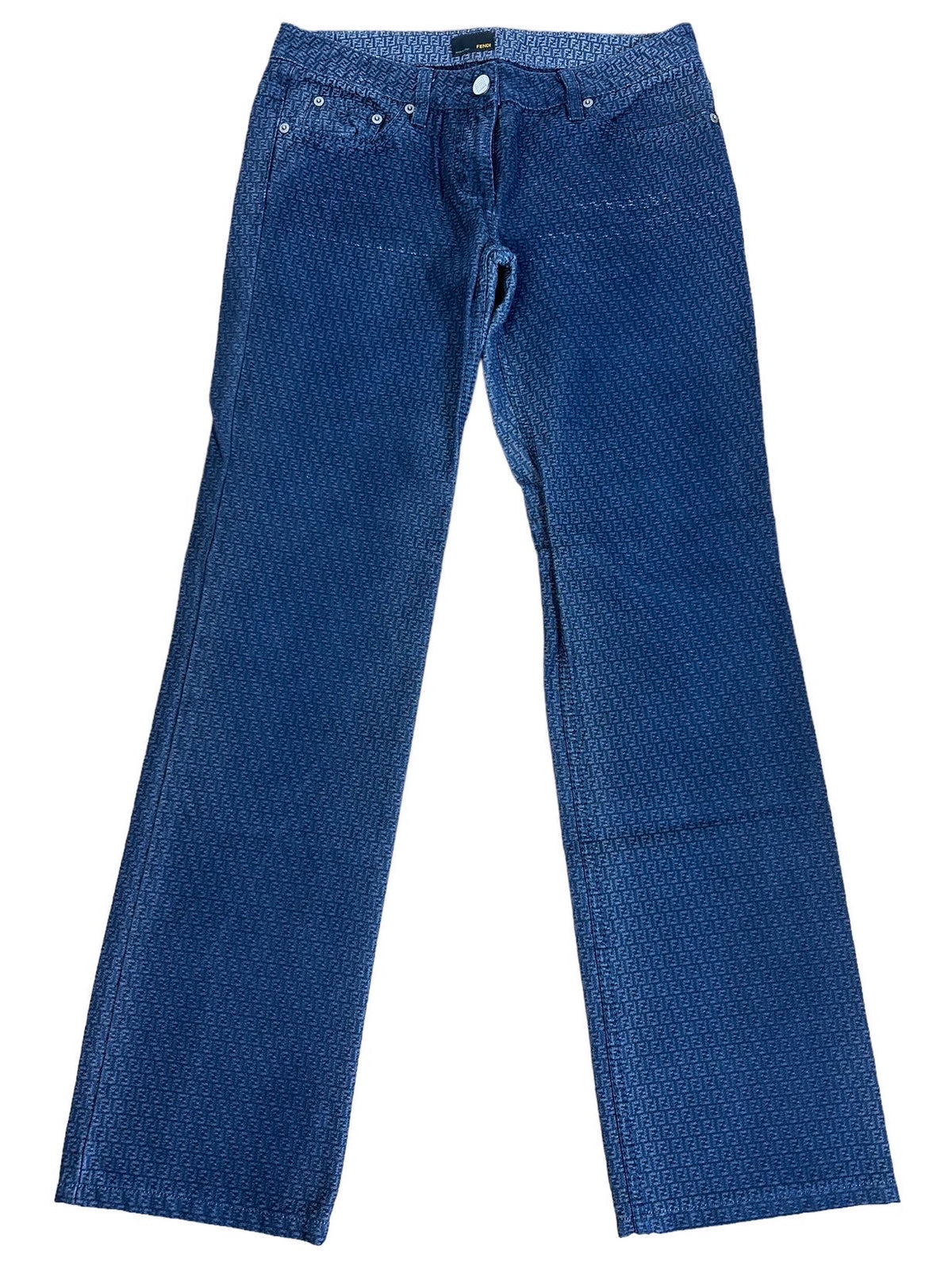 Fendi jeans monogram zucchino