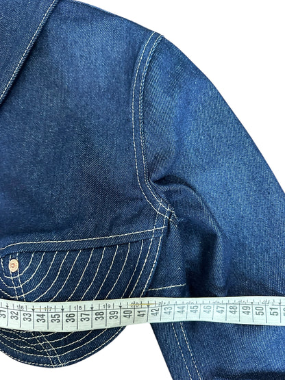 Jean Paul Gaultier giacca in denim crop (XS)