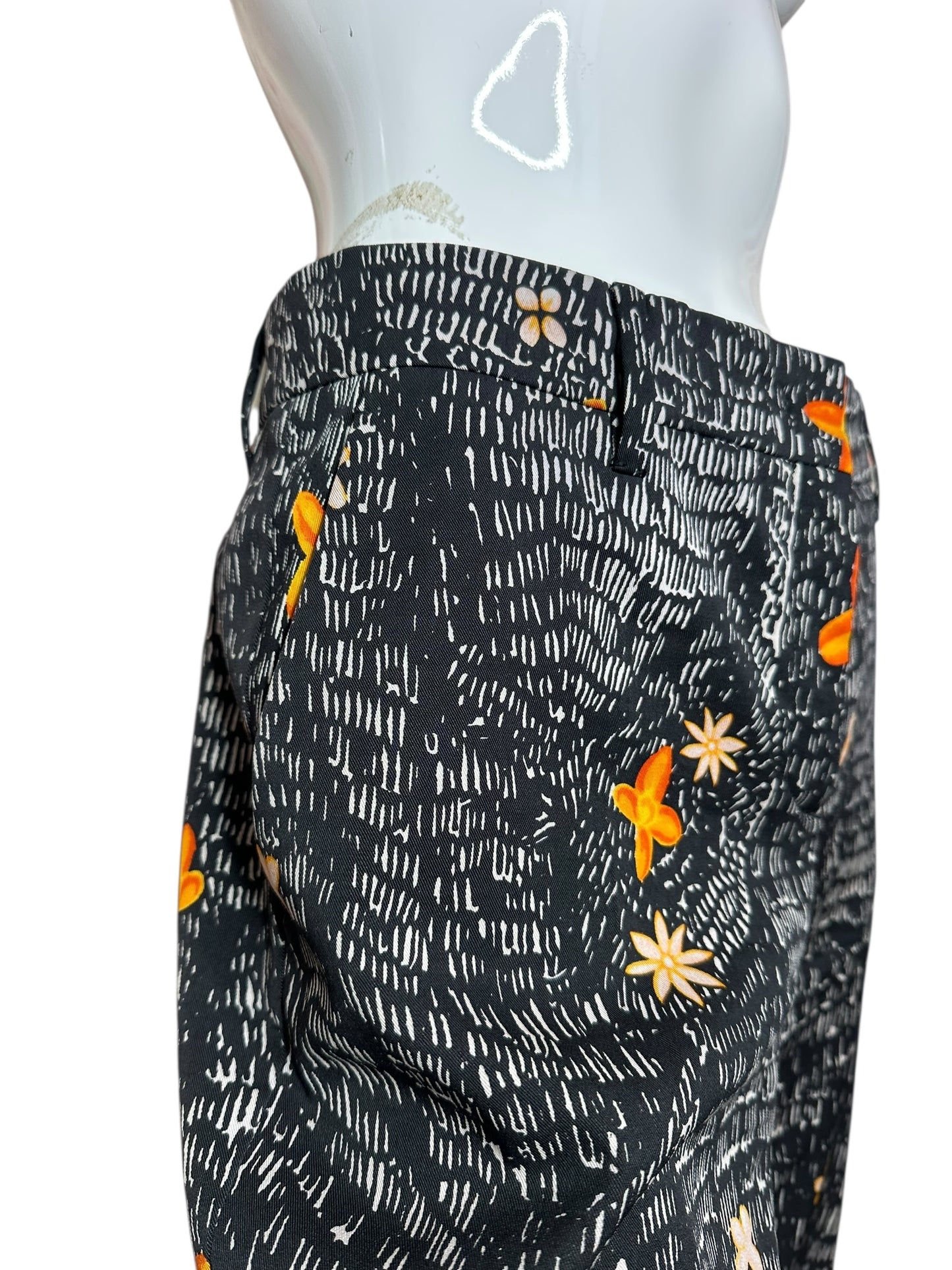 Prada pantaloni stampati (L)