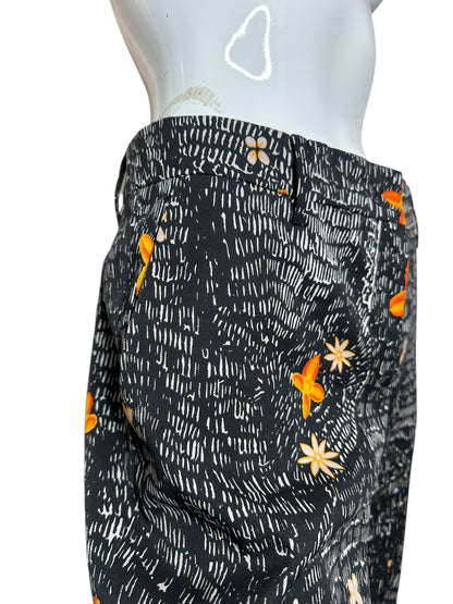 Prada pantaloni stampati (L)