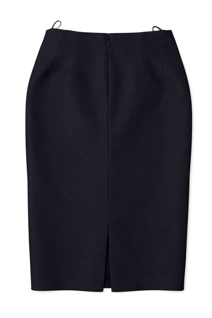 Gonna Versace nera lana e seta - Made in Italy - IT38 e IT36