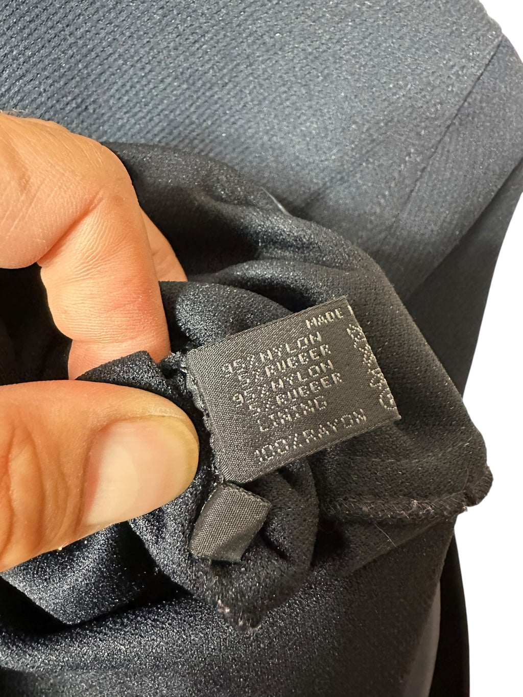 Prada mini abito in nylon e cotone — foto 15
