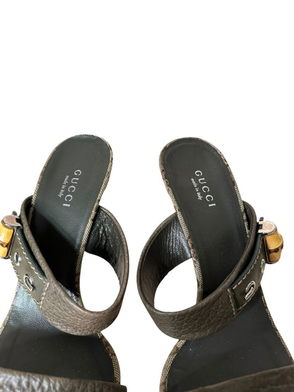 Gucci sandali bamboo vintage (37 1/2)