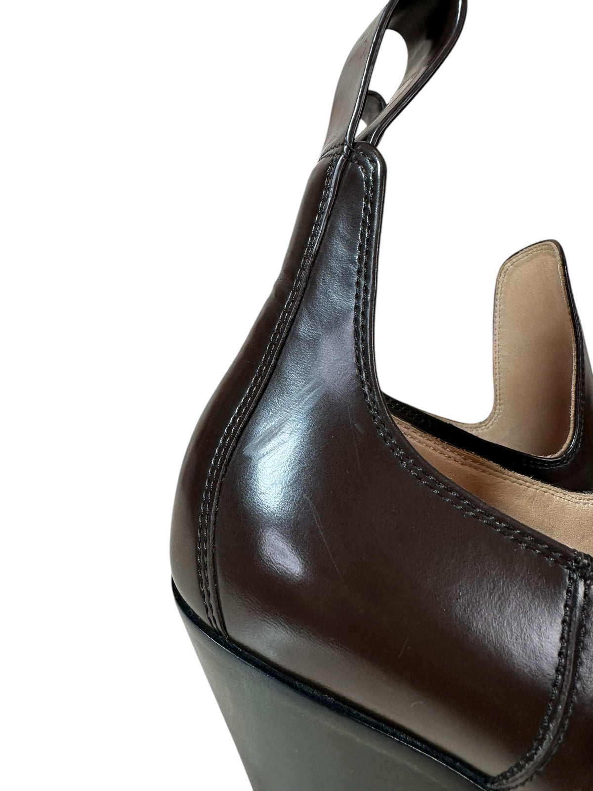 Bottega Veneta stivaletto in pelle — foto 3
