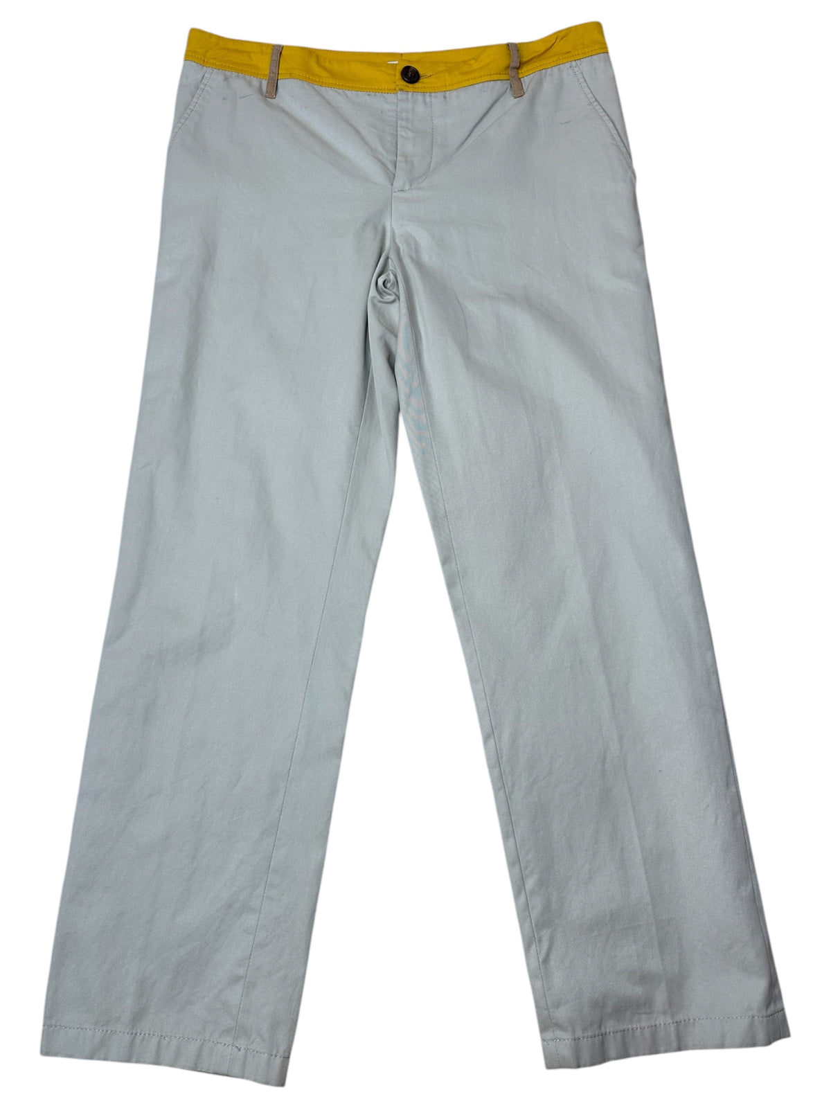 Miu Miu pantaloni Capri in cotone — foto 4