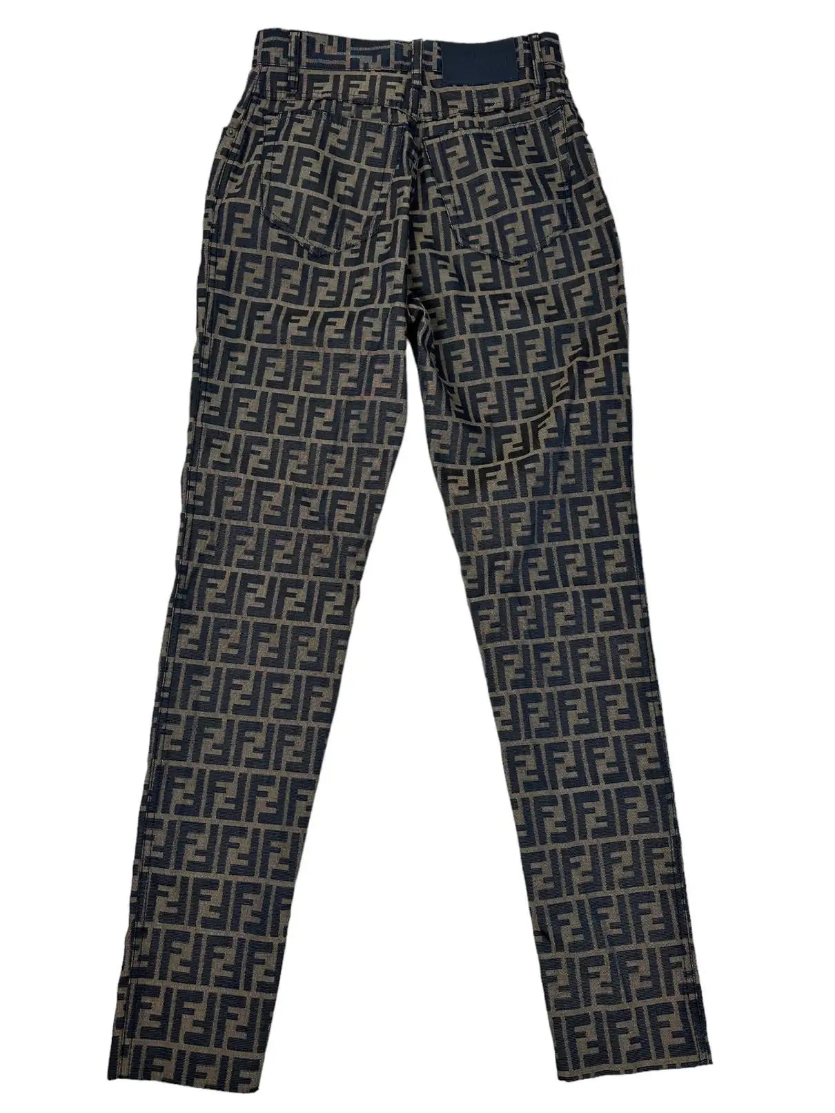 Fendi zucca pantaloni vintage monogram. — foto 5