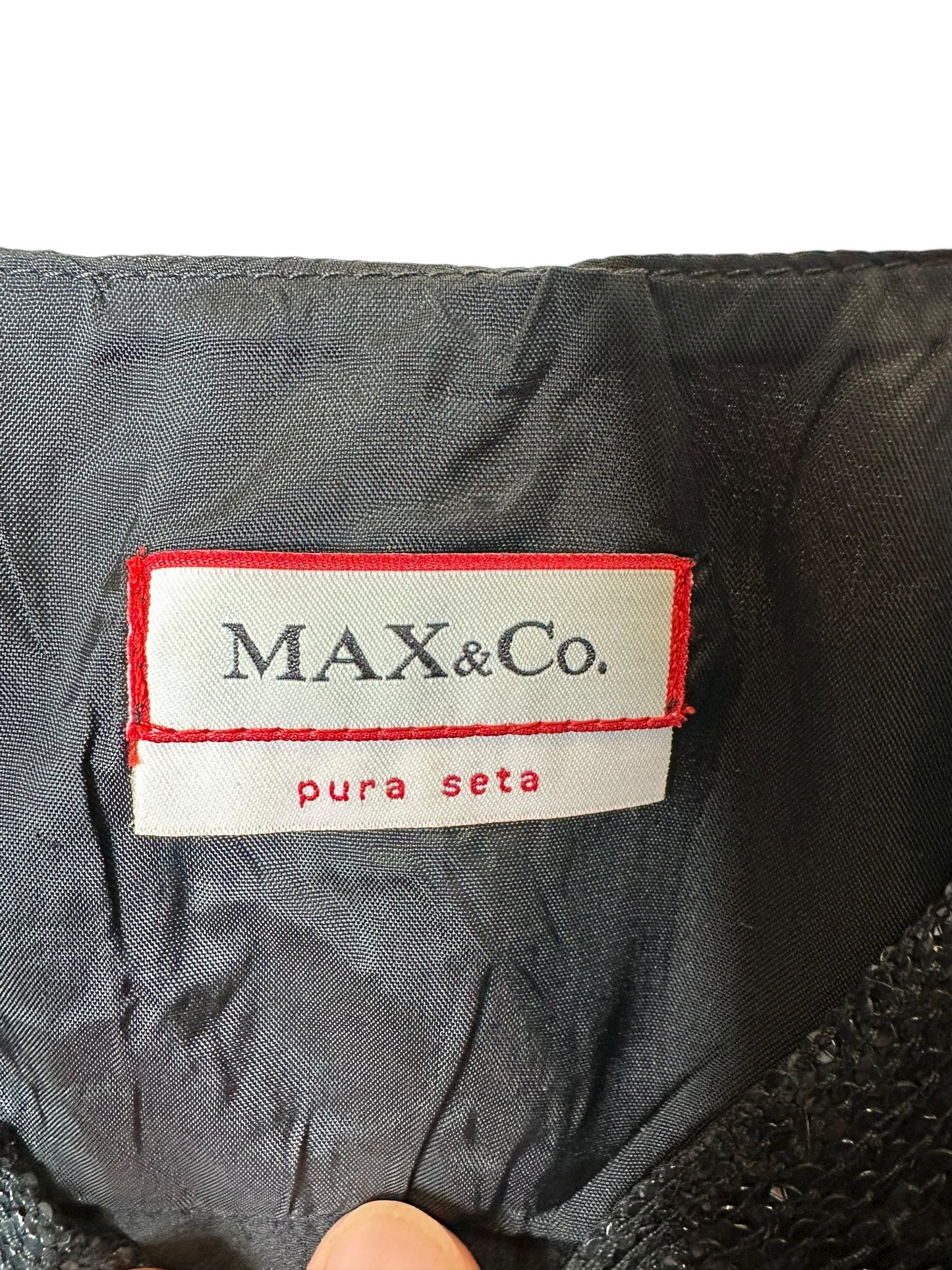 Max & Co mini abito in seta (M)
