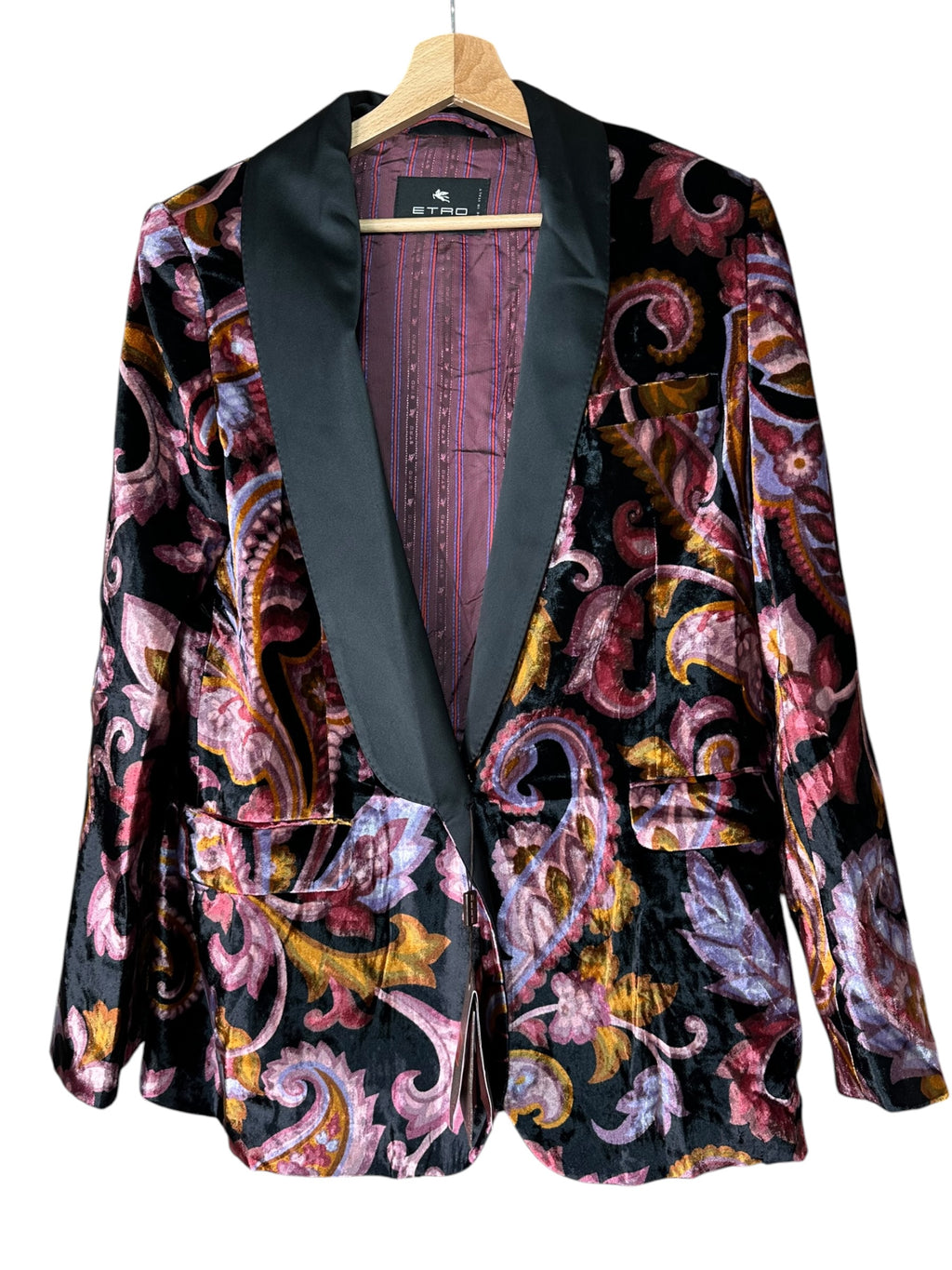 Etro completo in velluto (46-48)