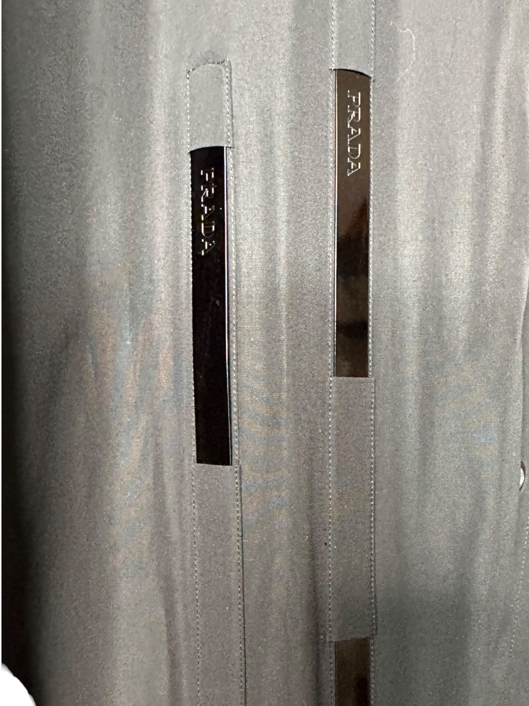 Prada camicia in cotone struttura — foto 8