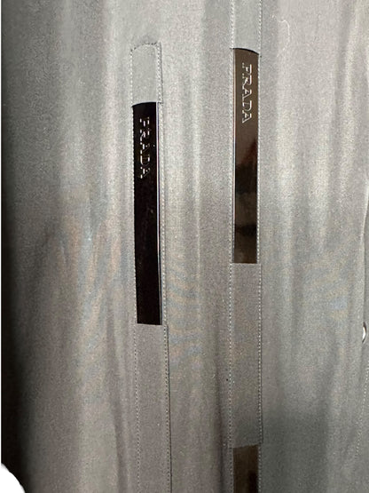 Prada camicia in cotone struttura — foto 8