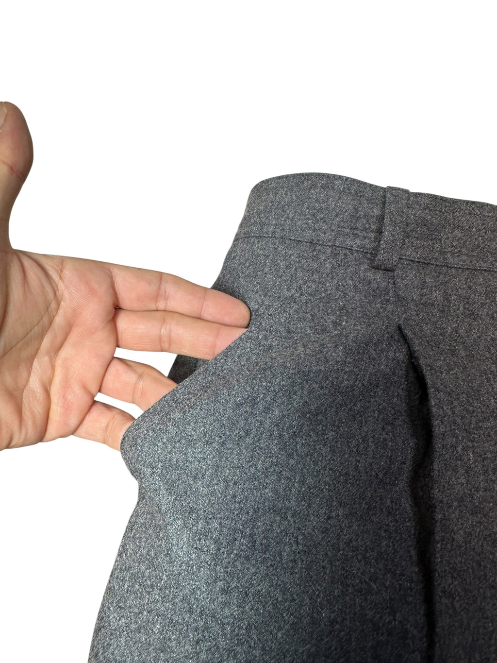 Max Mara pantaloni vintage in lana