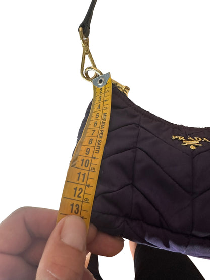 Prada mini borsa in nylon