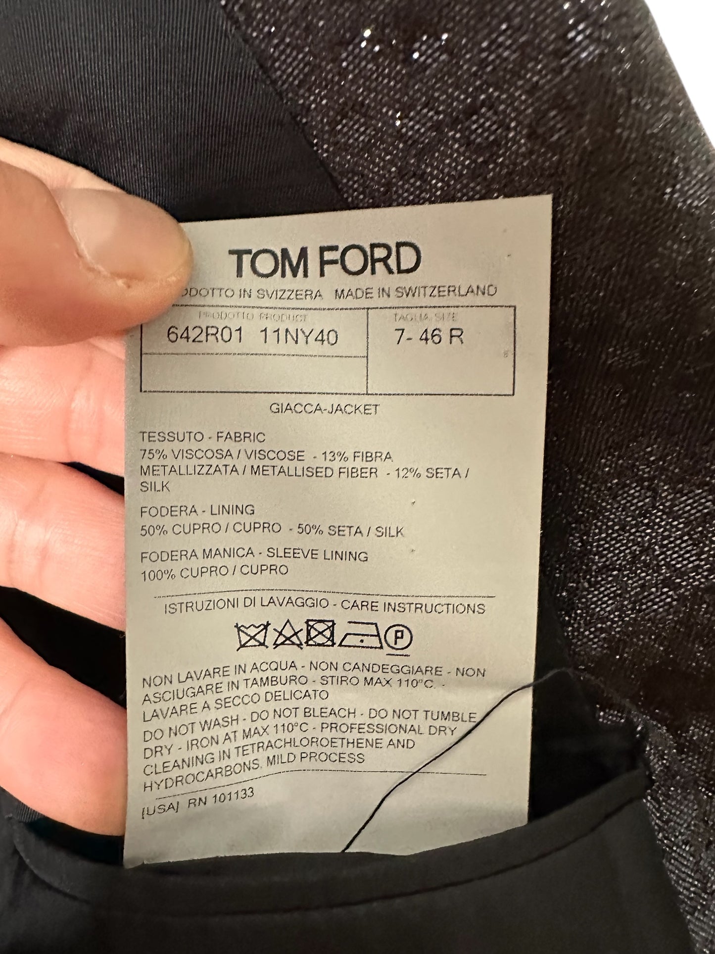Tom Ford blazer maschile — foto 10
