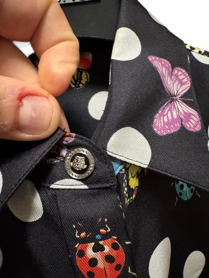 Versace – Camicia in Seta con Stampa
