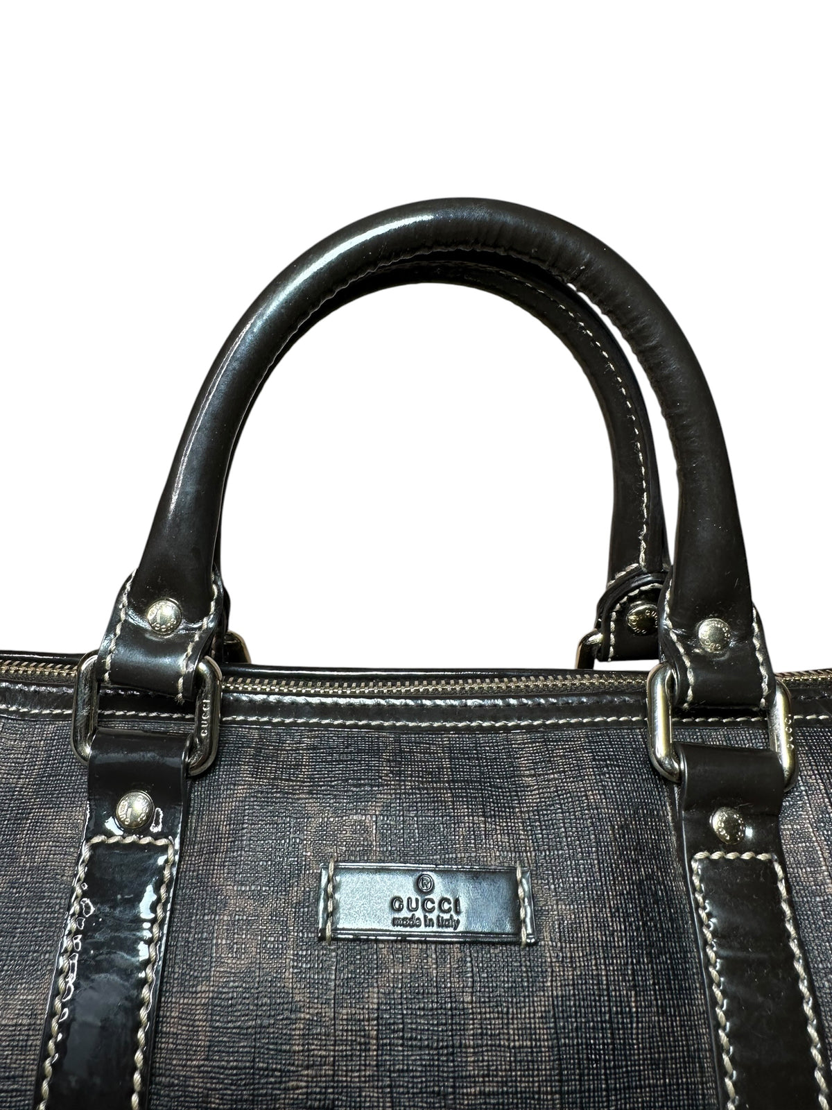 Gucci bauletto in tela monogram GG