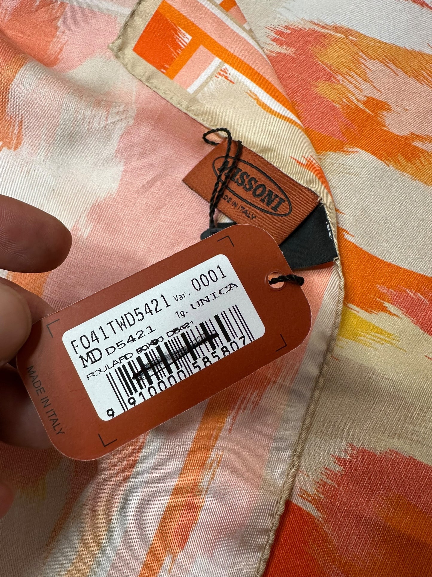 Missoni foulard in seta