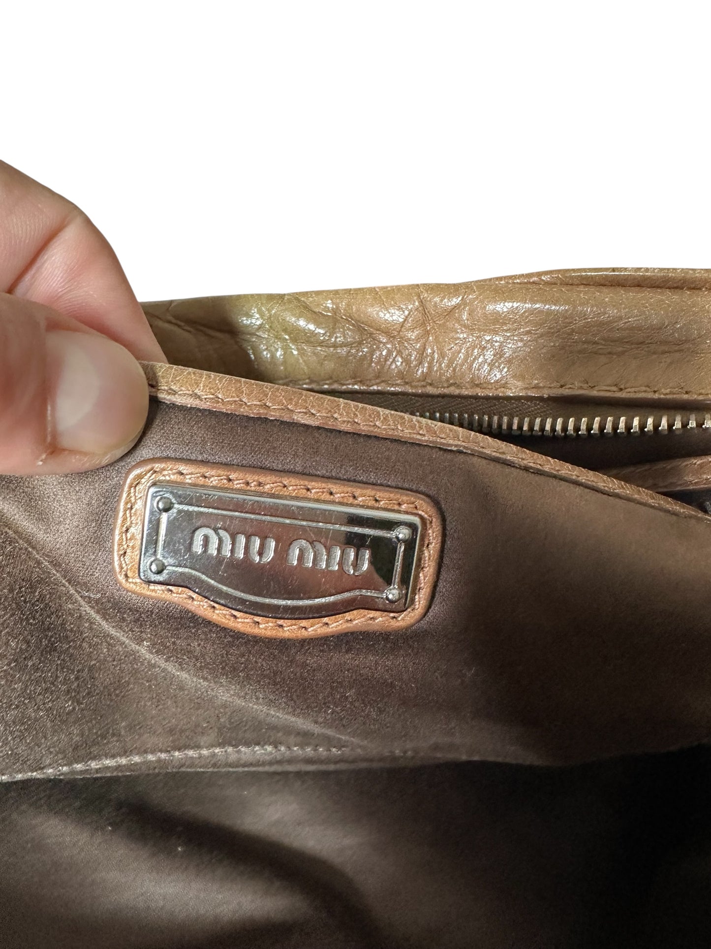 Miu Miu borsa in pelle — foto 19
