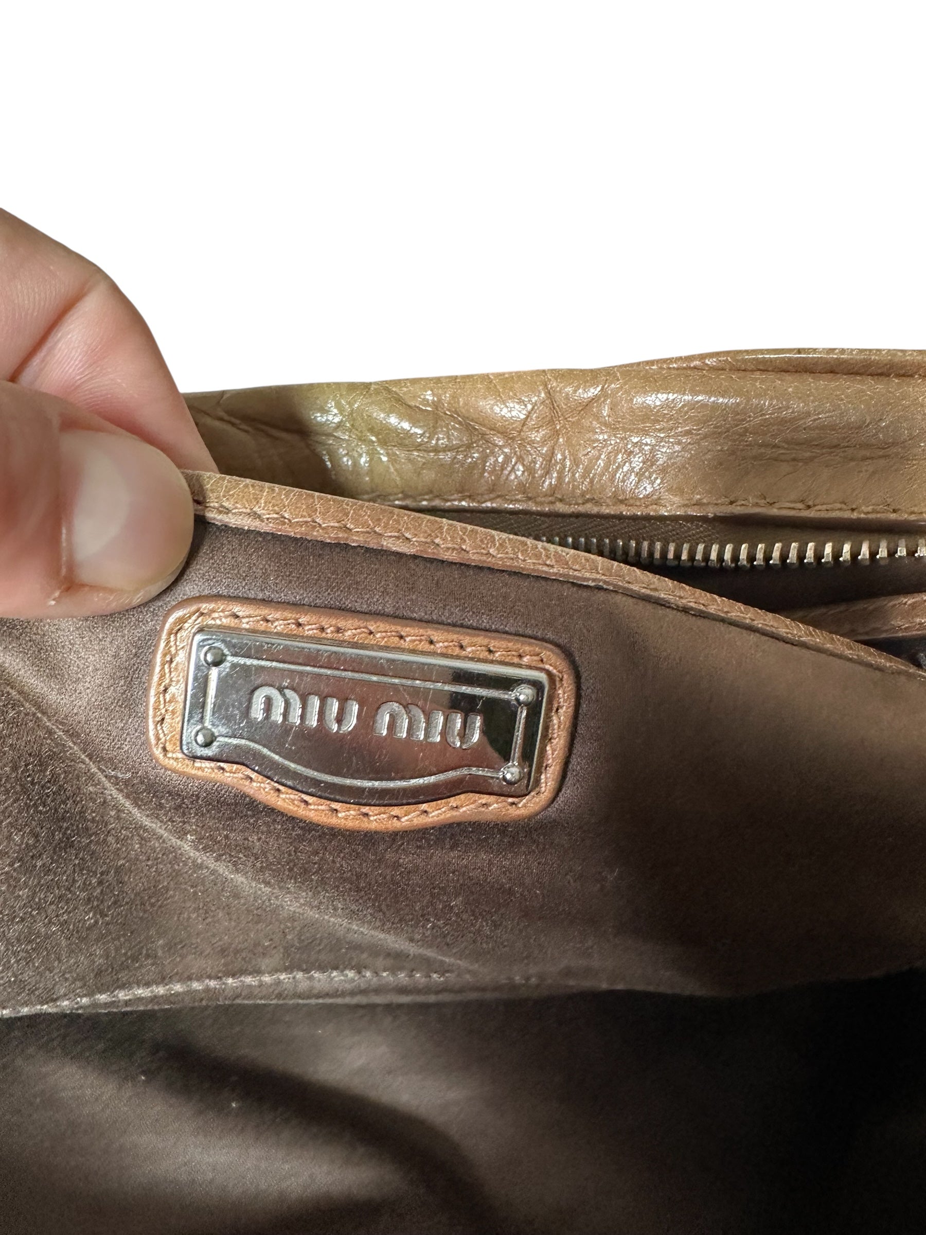 Miu Miu borsa in pelle — foto 19