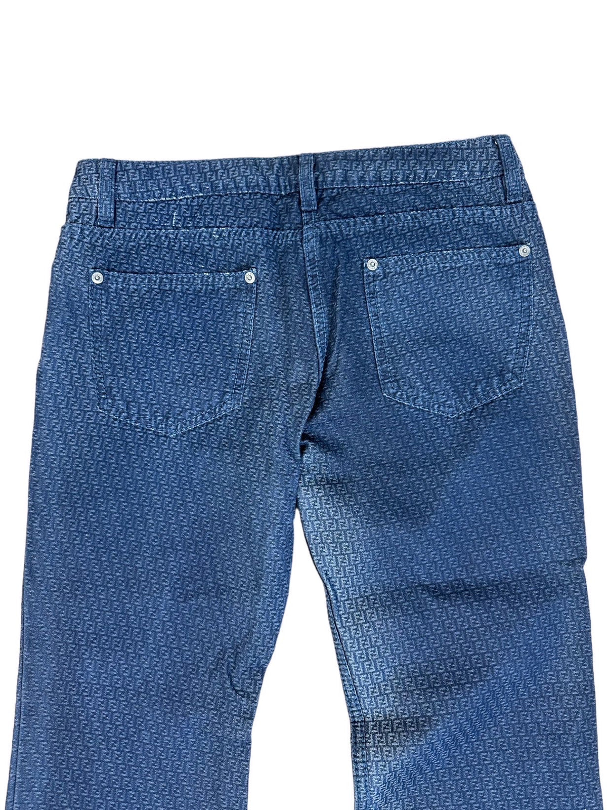 Fendi jeans monogram zucchino — foto 8