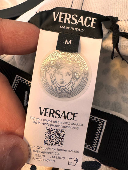 Leggings Versace leopardati con staffa taglia M nuovi — foto 8