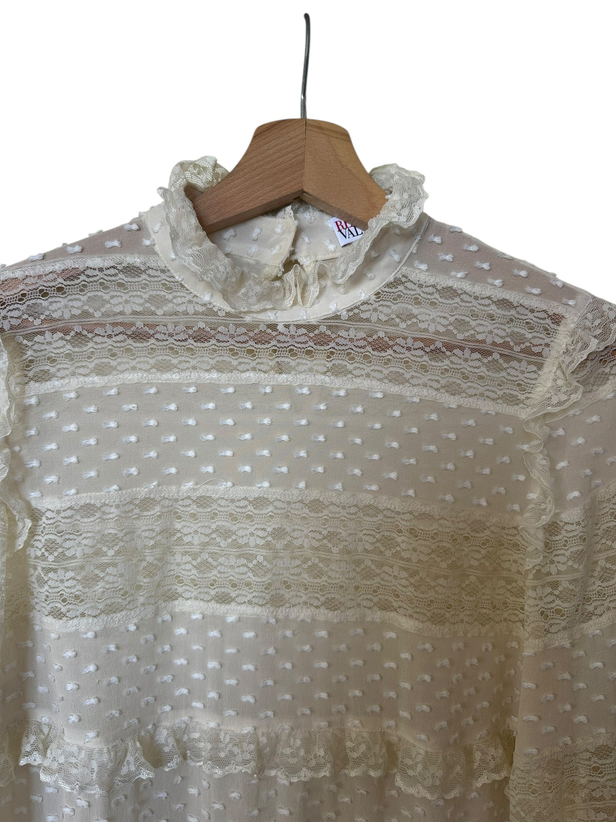 Red Valentino camicia in pizzo — foto 9