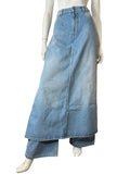 Jean Paul Gaultier pantagonna in denim
