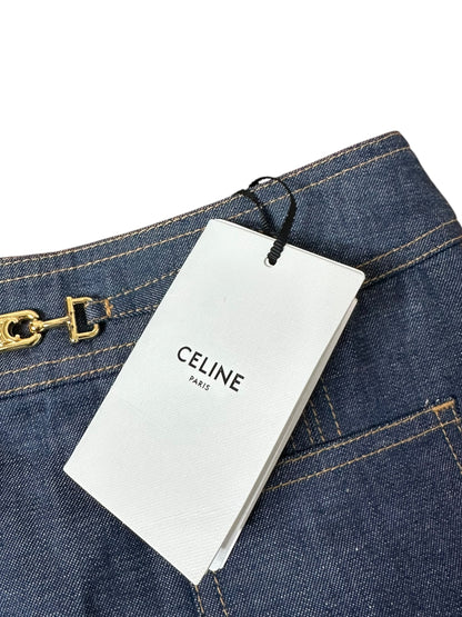 Celine mini gonna in denim — foto 7