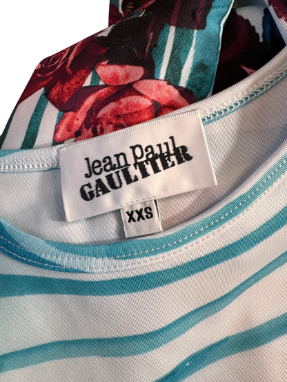 Jean Paul Gaultier Trés Gaultier #1 Abito Rose Mesh XXS