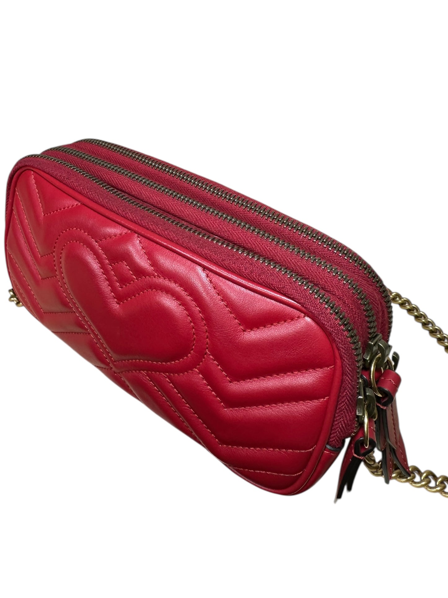 Gucci borsa Marmont in pelle