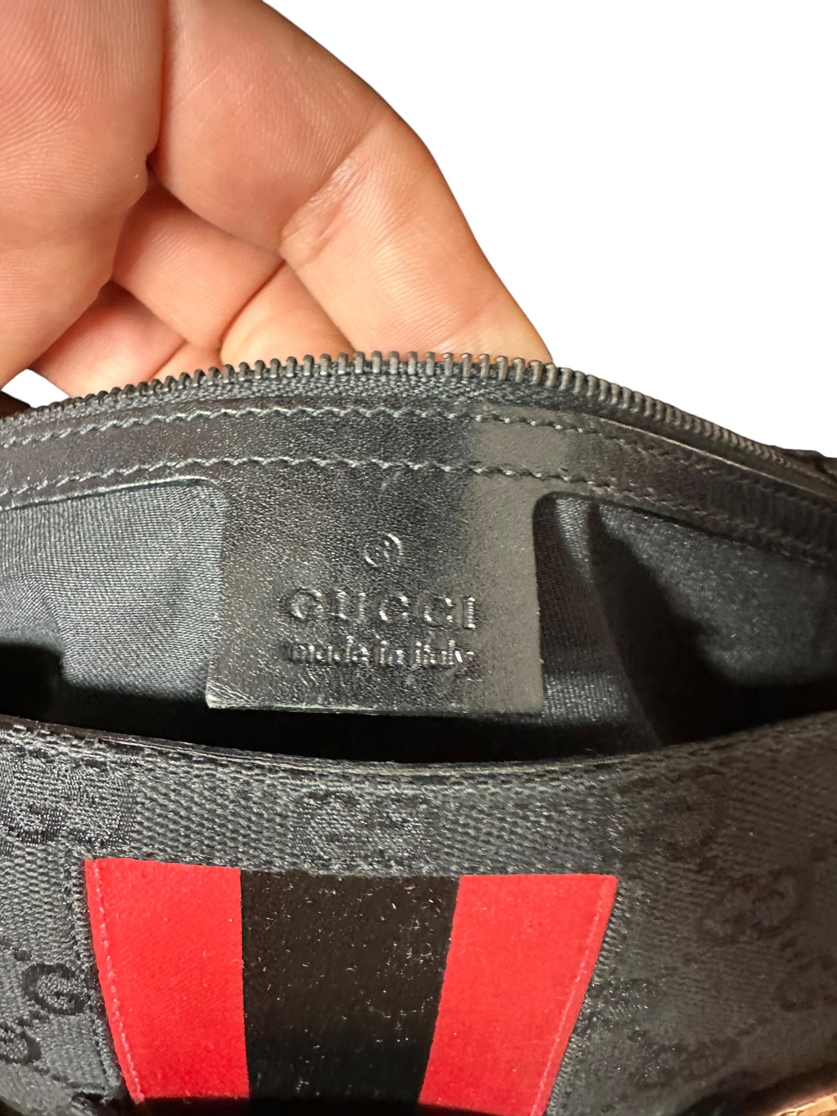 Gucci borsa vintage Horsebit GG