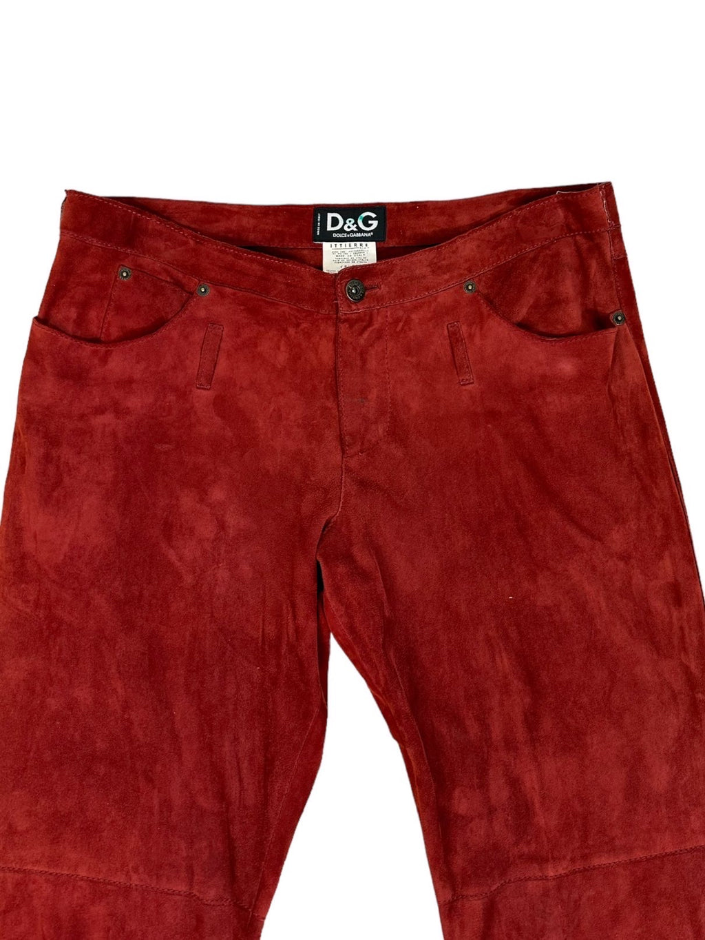 D&G pantaloni in camoscio — foto 3