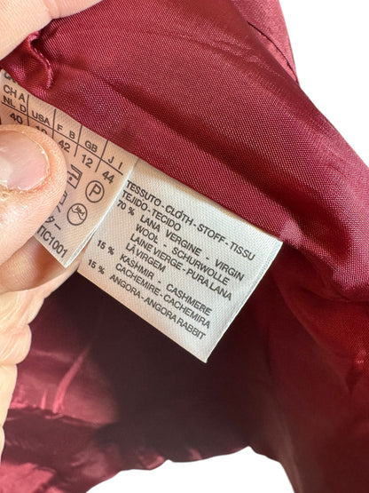 Max Mara Tailleur Completo Giacca e Abito Rosso